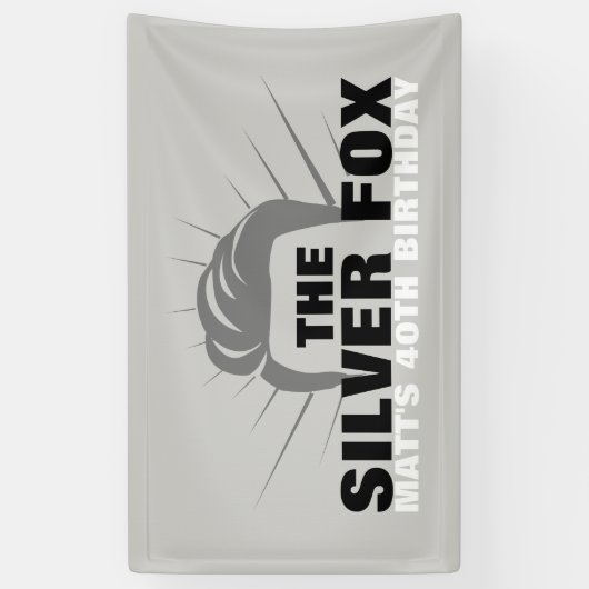 人の誕生日の背景幕の旗 横断幕 (縦)