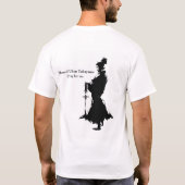 人の賛美されたUkon TakayamaのTシャツ(英語) Tシャツ (裏面)