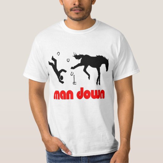 人の蹄鉄の価値ティー Tシャツ (正面)