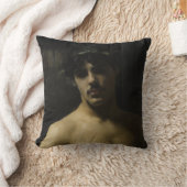 人の身に着けている月桂樹 クッション (ブランケット)