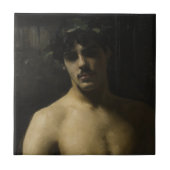 人の身に着けている月桂樹 タイル (正面)