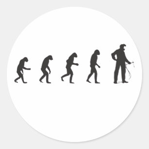 人の進化を歓迎する長袖 ラウンドシール