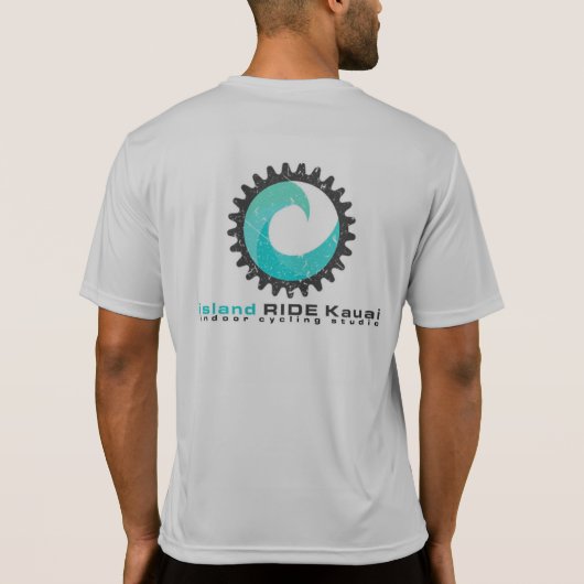 人の運動ティー Tシャツ (裏面)