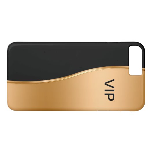 人の金ゴールドのプロフェッショナル Case-Mate iPhoneケース (裏面(横))