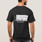 人の長弓Archer - Centerpunch Tシャツ (裏面)