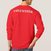 人の長袖 Tシャツ (裏面)