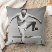 人の飛び越すこと クッション (ブランケット)