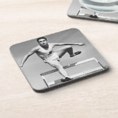 人の飛び越すこと コースター (左側)