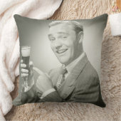 人の飲むこと クッション (ブランケット)