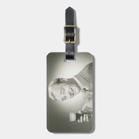 人の飲むこと ラゲッジタグ (正面縦)