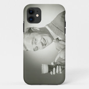 人の飲むこと iPhone 11 ケース