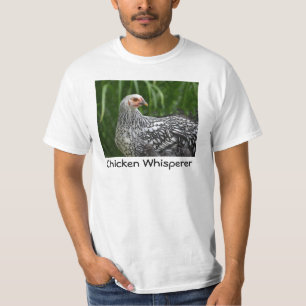 人の鶏の囁くもののTシャツ Tシャツ