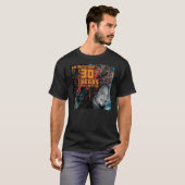 人の黒いTシャツ Tシャツ (正面フル)