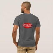 人の1957年のChevy Belairのワイシャツ Tシャツ (裏面フル)