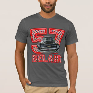 人の1957年のChevy Belairのワイシャツ Tシャツ