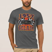 人の1957年のChevy Belair Tシャツ (正面)