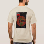 人の1971 long-sleeved長袖シャツの自然なクラス tシャツ (裏面)