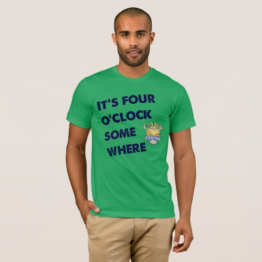 人の4時のティー Tシャツ (正面フル)