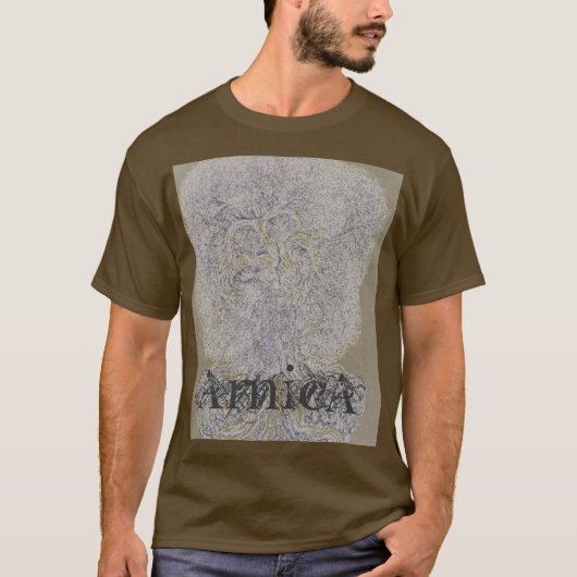 人のArnicaによって合われるTシャツ Tシャツ (正面)