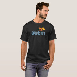 人のAUTMのTシャツ-黒 Tシャツ