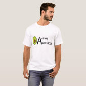 人のAvalosのアボカドのTシャツ Tシャツ (正面フル)