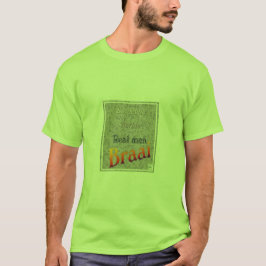 人のBraaiの実質のTシャツ Tシャツ