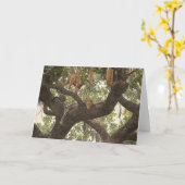 人のCombesの野性生物の芸術の挨拶状 カード (黄色い花)