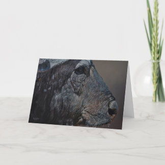 人のCombesの野性生物の芸術の挨拶状 カード