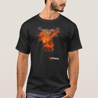 人のFLASHKICKのsplatのTシャツ Tシャツ