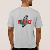 人のRunCult著活動的な湿気のWickingのTシャツ Tシャツ (裏面)