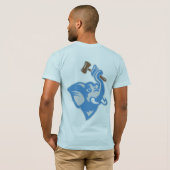 人のTシャツのデザイン2 Tシャツ (裏面フル)