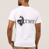 人のTシャツのデザイン3 Tシャツ (裏面)