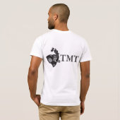 人のTシャツのデザイン3 Tシャツ (裏面フル)
