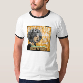 人のTシャツの上で話して下さい Tシャツ