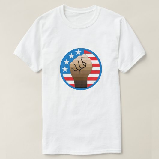 人のTシャツへのパワー Tシャツ (デザイン正面)