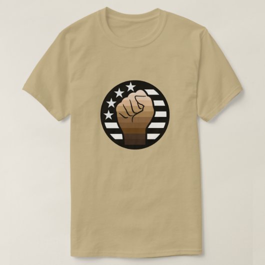 人のTシャツへのパワー Tシャツ (デザイン正面)