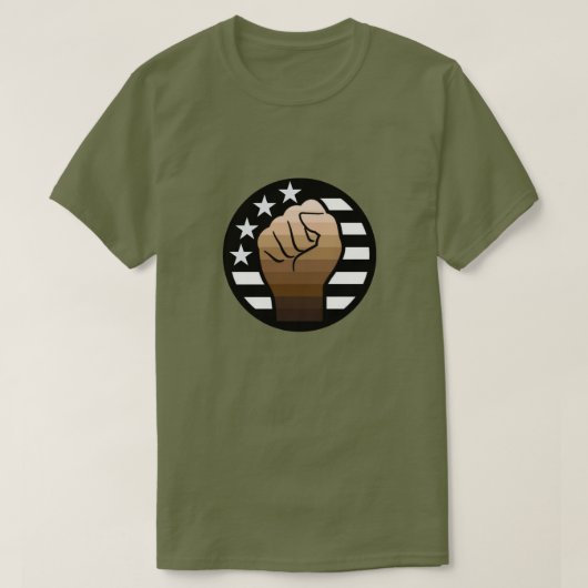 人のTシャツへのパワー Tシャツ (デザイン正面)