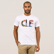 人のTシャツ|クリーブランド、オハイオ州(CLE)