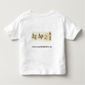 人のTシャツ トドラーTシャツ (裏面)