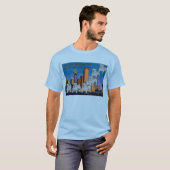 人のTシャツ、単独星のブルドッグクラブ秋2007年 Tシャツ (正面フル)