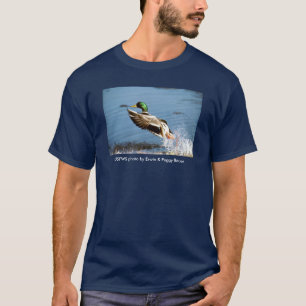 人のT/マガモのアヒル Tシャツ