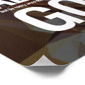 人はパンだけのポスターで生きられない ポスター (角)