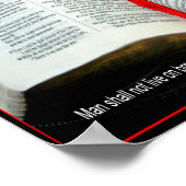 人はパンのクリスチャンのポスターに載ってはいけない ポスター (角)