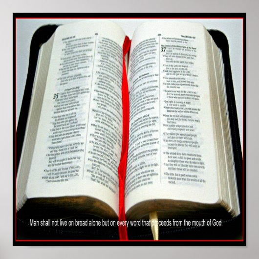 人はパンのクリスチャンのポスターに載ってはいけない ポスター (正面)