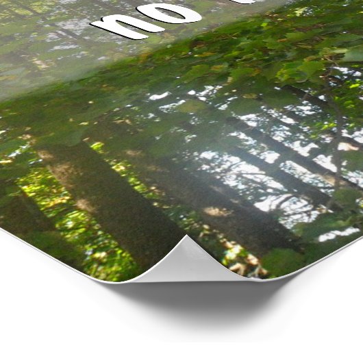 人はポスターを張ることはできな感動的い ポスター (角)