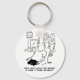 人は予算をテレビで見ない。漫画おもしろい キーホルダー