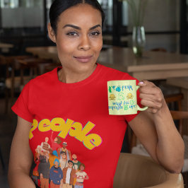 人は人を必要とする Tシャツ