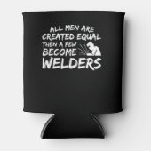 人は平等に生まれれば歓迎される者は少ない 缶クーラー (正面)