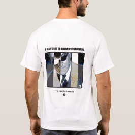 人は彼の変化を知るために得ました Tシャツ