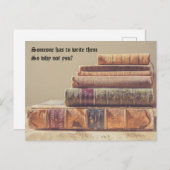 人は彼らに対し書て ポストカード (正面/裏面)